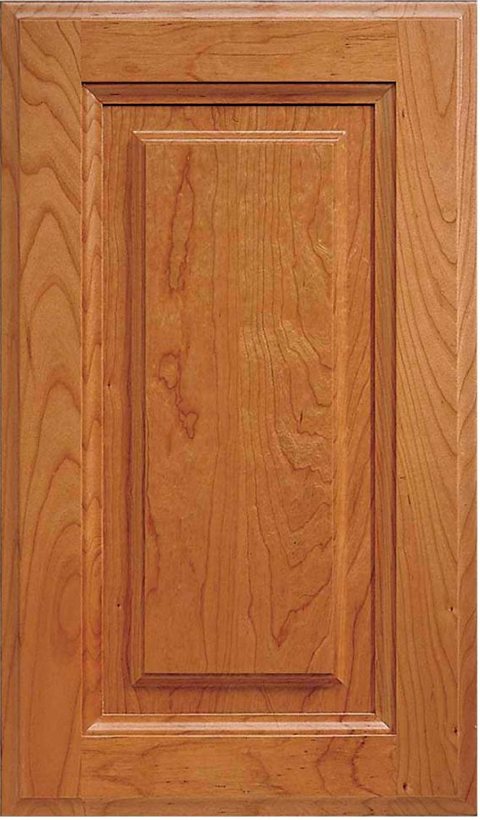 Burgundy cabinet door style