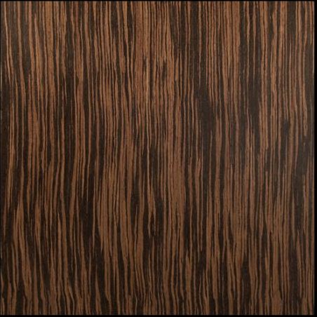 Echo Wood Qtr Macassar Ebony cabinet door style